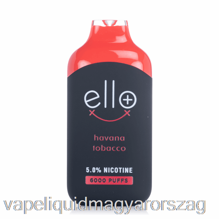 Blvk Ello Plus 6000 Eldobható Havanna Tobacco Vape Folyadék